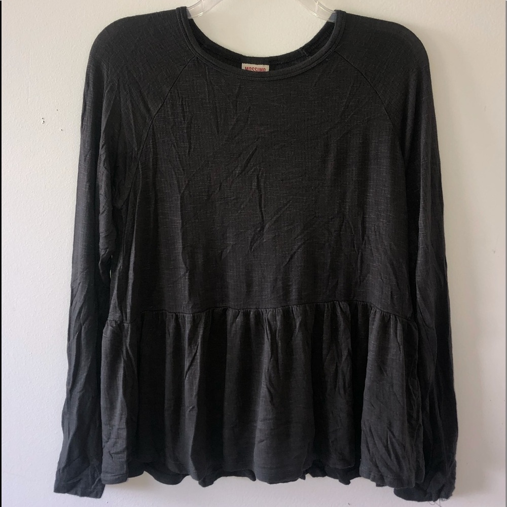 flowing long sleeve top